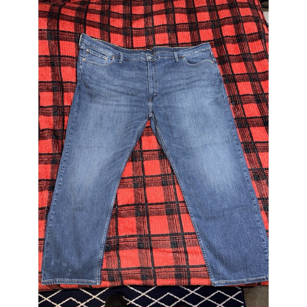 Big Men's Levi 502 Jeans Size 56x32 Excellent Condition SIZE IS 56!!